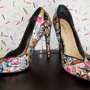 Just Fab Colorful Heels